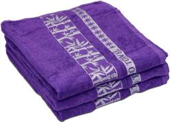  Prosop bambus BAMBOO 70x140 cm mov, 70% bambus | 30% bumbac Prosop
