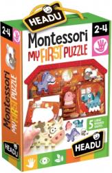 Headu Montessori Primul Meu Puzzle - Ferma Headu AHE20140 (AHE20140)