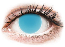 MAXVUE VISION ColourVUE Crazy Glow Electric Blue - dioptria nélkül (2 db lencse) - alensa