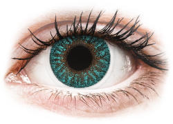 TopVue Color - Turquoise - dioptriával (2 lencse)