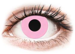 Gelflex CRAZY LENS - Barbie Pink - dioptriával napi lencsék (2 db lencse) - alensa