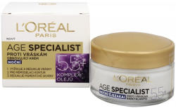 L'Oréal Crema antirid pentru fata L Oreal Paris Age Specialist 55+ de noapte, 50 ml