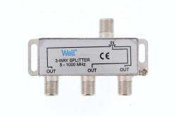 well Spliter CATV 3 cai 1000Mhz Well (SPLT-FC/3-WL)
