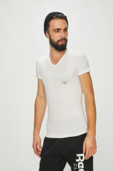 Emporio Armani Underwear póló otthoni viseletre fehér, nyomott mintás - fehér L - answear - 18 990 Ft