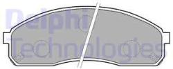 DELPHI set placute frana, frana disc DELPHI LP1671 (LP1671)