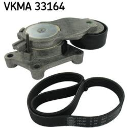 SKF Set curea transmisie cu caneluri SKF VKMA 33164 (VKMA 33164) - automobilus