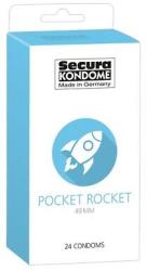 Secura Prezervative Secura Pocket Rocket 49 mm, 24 buc (Prezervativ) -  Preturi
