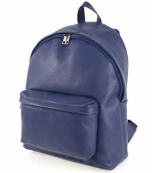 MONDO ITALIA Bőr hátizsák MI410 kék Készült Olaszországban