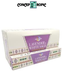  Betisoare Parfumate Shabro International - Lavander White Sage - Purifying Smudge Incense 15 g