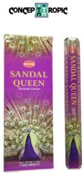  Betisoare Parfumate HEM Sandal Queen - 15 g - Aroma Nobletei Divine - Incense Sticks - 1 Set