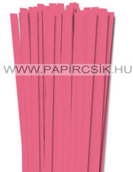 Közép rózsaszín, 10mm-es quilling papírcsík (50db, 49cm)