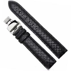 Tissot Curea ceas neagra din piele neagra / maro 18mm 19mm 20mm 21mm 22mm 23mm 24mm WZ963 (WZ963)