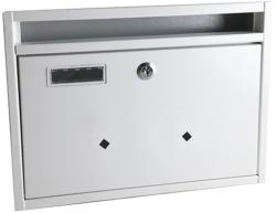 Széf Nagyker® SZÉF NAGYKER® | Budapest társasházi postaláda - Fehér (ART-MAIL-01W)