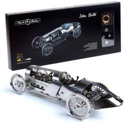 Time for Machine Puzzle Mecanic 3D, Metal, Time for Machine, Model Masina de Curse Vintage Silver Bullet