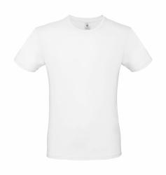 B and C Csomag akciós póló (minimum 3 db) Férfi rövid ujjú póló B&C #E150 T-Shirt -5XL, Fehér