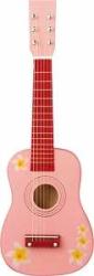 New Classic Toys Chitara roz cu flori (NC0348) - top10toys Instrument muzical de jucarie