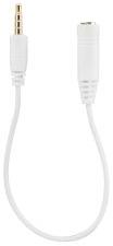 Turbo-X Handsfree Adaptor jack 3.5mm (M/F) White