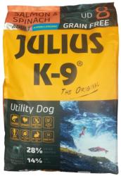 Julius-K9 Utility Dog Grain Free Adult Salmon & Spinach 10 kg