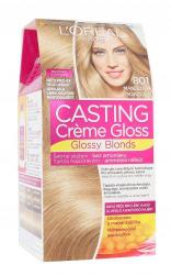 L'Oréal Casting Creme Gloss Glossy Blonds vopsea de păr 48 ml pentru femei 801 Silky Blonde