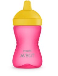 Philips Cana Philips Avent SCF804/04, 300 ml, 18 luni +, Roz/Galben (SCF804/04)