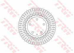 TRW Disc frana TRW DF6670 (DF6670) - automobilus
