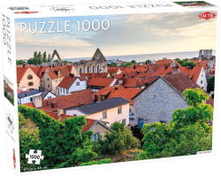 TACTIC 1000 db-os puzzle - A világ körül - Visby, Gotland (56679) (56679)