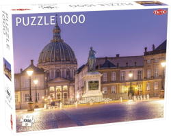 TACTIC 1000 db-os puzzle - A világ körül - Amalienborg palota, Koppenhága (56697)