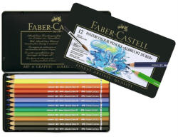 Faber-Castell Creioane colorate Faber-Castell Acuarela A. Durer, 24 culori, cutie metal (FC117524)