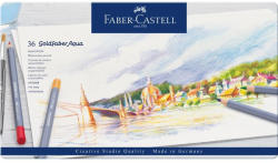 Faber-Castell Creioane Colorate Faber-Castell Aquarelle Goldfaber, 36 Culori, Cutie Metal (FC114636)