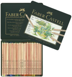 Faber-Castell Creioane Pastel Faber-Castell Pitt, 24 Culori (FC112124)