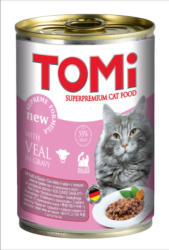TOMI Conserva hrana umeda Tomi pisica cu Vitel, 400 g