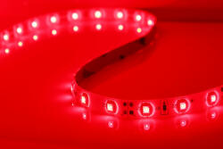 V-TAC beltéri SMD LED szalag, 3528, piros szín, 60 LED/m - 212015