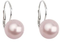 Swarovski elements argint agățat cercei roz cu perla Swarovski Elements 31143.3 rosaline