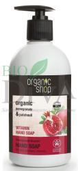 Organic Shop Săpun lichid vitaminizant cu rodie și patchouli Pomegranate Bracelet Organic Shop 500-ml