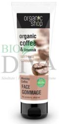 Organic Shop Gomaj blând pentru ten cu cafea Morning Coffee Organic Shop 75-ml
