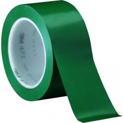 3M 471 Banda adeziva din PVC, 25 mm x 33 m, verde (7000047479)