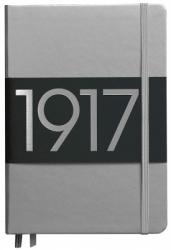 LEUCHTTURM1917 Caiet cu elastic A5, 125 file, dictando, Metallic Leuchtturm1917 argintiu LT355519