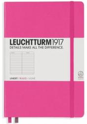 LEUCHTTURM1917 Caiet cu elastic A5, 125 file, dictando, Leuchtturm1917 roz LT348109
