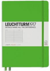 LEUCHTTURM1917 Caiet cu elastic A5, 125 file, dictando, Leuchtturm1917 vernil LT357488