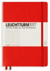 LEUCHTTURM1917 Caiet cu elastic A5, 125 file, dictando, Leuchtturm1917 rosu LT332933