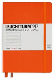 LEUCHTTURM1917 Caiet cu elastic A5, 125 file, dictando, Leuchtturm1917 portocaliu LT342934