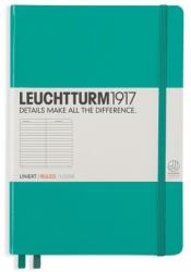 LEUCHTTURM1917 Caiet cu elastic A5, 125 file, dictando, Leuchtturm1917 turcoaz LT344790