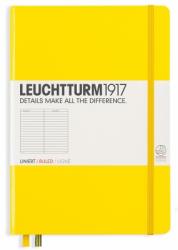 LEUCHTTURM1917 Caiet cu elastic A5, 125 file, dictando, Leuchtturm1917 galben LT344798