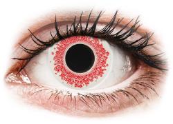 Gelflex CRAZY LENS - Red Wedding - dioptria nélkül napi lencsék (2 db lencse) - alensa