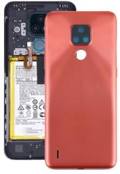  tel-szalk-1922780 Gyári akkufedél hátlap - burkolati elem Motorola moto e7, narancs (tel-szalk-1922780)