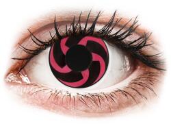 Gelflex CRAZY LENS - Haku - dioptria nélkül napi lencsék (2 db lencse) - lencsebolt