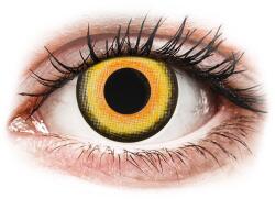 Gelflex CRAZY LENS - Midnight Sun - dioptria nélkül napi lencsék (2 db lencse) - lencsebolt