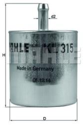 MAHLE filtru combustibil MAHLE KL 315 - automobilus