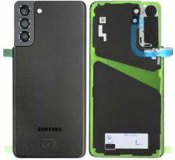 Samsung Galaxy S21 Plus G996B - Akkumulátor Fedőlap (Phantom Black) - GH82-24505A Genuine Service Pack, Phantom Black