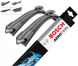 Bosch Ford Focus II 4 ajtós, 5 ajtós, kombi és kabrió 2004.07-2011.12 első ablaktörlő lapát készlet, méretpontos, Bosch Multi-Clip 3397014122 AM468S (3397014122)